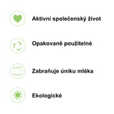 LilyPadz Jemná silikonová ochrana prsou