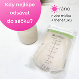 EasyStore Sáčky k zamražení mateřského mléka 25 ks